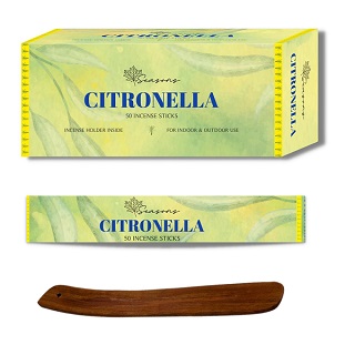 50 PACKS OF CITRONELLA INCENSE STICKS CANDLES OUTDOOR GARDEN ANTI BUG FLY MOSQUITO INSECT